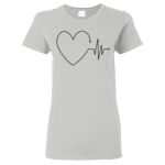 Heavy Cotton Women's Short Sleeve T-Shirt Thumbnail