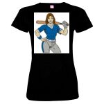 Women's Fine Jersey Tee Thumbnail