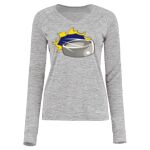 Women's Electrify CoolCore® Long Sleeve V-Neck T-Shirt Thumbnail