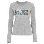 Women's Electrify CoolCore® Long Sleeve V-Neck T-Shirt Thumbnail