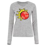 Women's Electrify CoolCore® Long Sleeve V-Neck T-Shirt Thumbnail