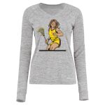 Women's Electrify CoolCore® Long Sleeve V-Neck T-Shirt Thumbnail