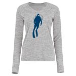 Women's Electrify CoolCore® Long Sleeve V-Neck T-Shirt Thumbnail