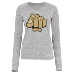 Women's Electrify CoolCore® Long Sleeve V-Neck T-Shirt Thumbnail