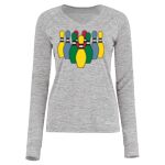 Women's Electrify CoolCore® Long Sleeve V-Neck T-Shirt Thumbnail