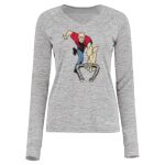 Women's Electrify CoolCore® Long Sleeve V-Neck T-Shirt Thumbnail