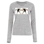 Women's Electrify CoolCore® Long Sleeve V-Neck T-Shirt Thumbnail