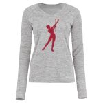 Women's Electrify CoolCore® Long Sleeve V-Neck T-Shirt Thumbnail