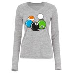 Women's Electrify CoolCore® Long Sleeve V-Neck T-Shirt Thumbnail