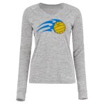 Women's Electrify CoolCore® Long Sleeve V-Neck T-Shirt Thumbnail