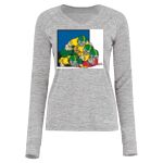 Women's Electrify CoolCore® Long Sleeve V-Neck T-Shirt Thumbnail