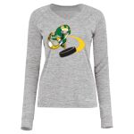 Women's Electrify CoolCore® Long Sleeve V-Neck T-Shirt Thumbnail