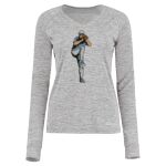 Women's Electrify CoolCore® Long Sleeve V-Neck T-Shirt Thumbnail