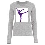 Women's Electrify CoolCore® Long Sleeve V-Neck T-Shirt Thumbnail