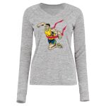 Women's Electrify CoolCore® Long Sleeve V-Neck T-Shirt Thumbnail