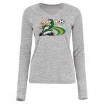 Women's Electrify CoolCore® Long Sleeve V-Neck T-Shirt Thumbnail