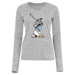 Women's Electrify CoolCore® Long Sleeve V-Neck T-Shirt Thumbnail