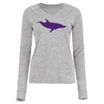 Women's Electrify CoolCore® Long Sleeve V-Neck T-Shirt Thumbnail