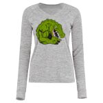 Women's Electrify CoolCore® Long Sleeve V-Neck T-Shirt Thumbnail