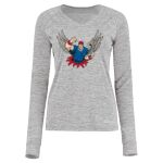 Women's Electrify CoolCore® Long Sleeve V-Neck T-Shirt Thumbnail