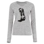 Women's Electrify CoolCore® Long Sleeve V-Neck T-Shirt Thumbnail