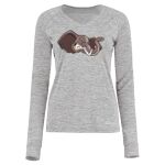 Women's Electrify CoolCore® Long Sleeve V-Neck T-Shirt Thumbnail