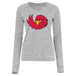 Women's Electrify CoolCore® Long Sleeve V-Neck T-Shirt Thumbnail