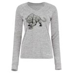 Women's Electrify CoolCore® Long Sleeve V-Neck T-Shirt Thumbnail