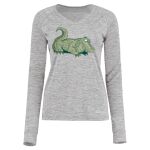 Women's Electrify CoolCore® Long Sleeve V-Neck T-Shirt Thumbnail