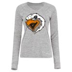 Women's Electrify CoolCore® Long Sleeve V-Neck T-Shirt Thumbnail