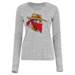 Women's Electrify CoolCore® Long Sleeve V-Neck T-Shirt Thumbnail