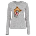 Women's Electrify CoolCore® Long Sleeve V-Neck T-Shirt Thumbnail