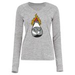 Women's Electrify CoolCore® Long Sleeve V-Neck T-Shirt Thumbnail