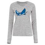 Women's Electrify CoolCore® Long Sleeve V-Neck T-Shirt Thumbnail