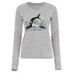 Women's Electrify CoolCore® Long Sleeve V-Neck T-Shirt Thumbnail