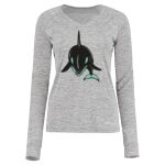 Women's Electrify CoolCore® Long Sleeve V-Neck T-Shirt Thumbnail