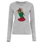 Women's Electrify CoolCore® Long Sleeve V-Neck T-Shirt Thumbnail