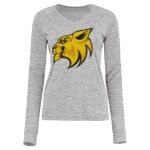 Women's Electrify CoolCore® Long Sleeve V-Neck T-Shirt Thumbnail