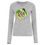 Women's Electrify CoolCore® Long Sleeve V-Neck T-Shirt Thumbnail