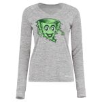 Women's Electrify CoolCore® Long Sleeve V-Neck T-Shirt Thumbnail