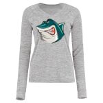 Women's Electrify CoolCore® Long Sleeve V-Neck T-Shirt Thumbnail