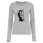 Women's Electrify CoolCore® Long Sleeve V-Neck T-Shirt Thumbnail