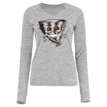 Women's Electrify CoolCore® Long Sleeve V-Neck T-Shirt Thumbnail