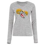 Women's Electrify CoolCore® Long Sleeve V-Neck T-Shirt Thumbnail