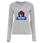 Women's Electrify CoolCore® Long Sleeve V-Neck T-Shirt Thumbnail