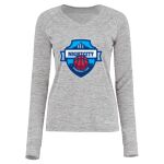 Women's Electrify CoolCore® Long Sleeve V-Neck T-Shirt Thumbnail