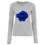 Women's Electrify CoolCore® Long Sleeve V-Neck T-Shirt Thumbnail