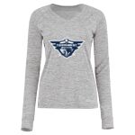 Women's Electrify CoolCore® Long Sleeve V-Neck T-Shirt Thumbnail