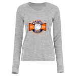 Women's Electrify CoolCore® Long Sleeve V-Neck T-Shirt Thumbnail