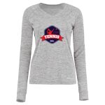 Women's Electrify CoolCore® Long Sleeve V-Neck T-Shirt Thumbnail